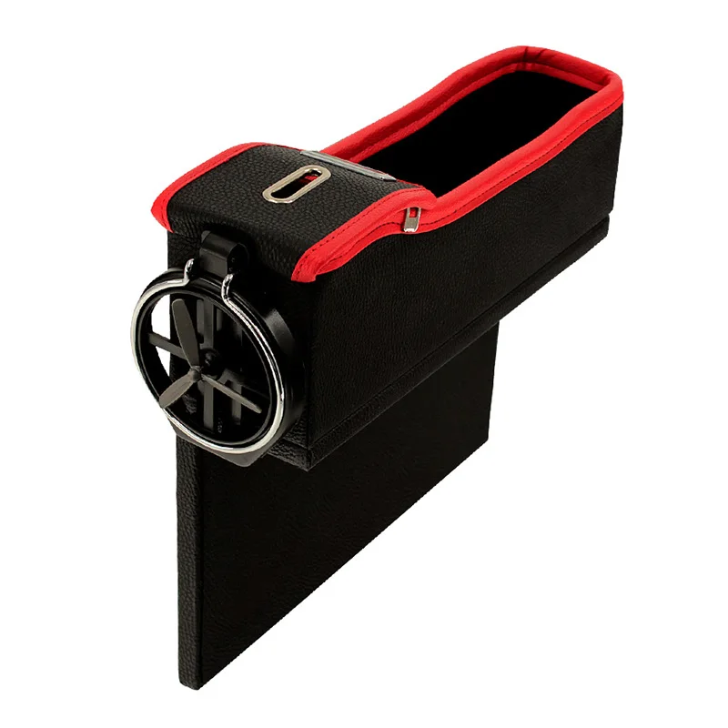 Модная Автомобильная консоль коробка для хранения сидений монета боковой карман