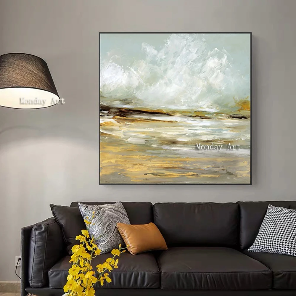

Handpainted Oil Painting On Canvas Abstract Painting Wall Picture For Living Room bedroom wall decoration Seascape oil painting