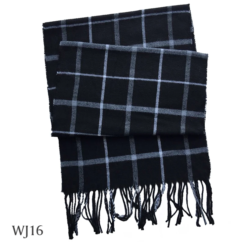 Зимний шарф 2018 кашемировый в клетку Одеяло Шарф Новые дизайнерские мужские