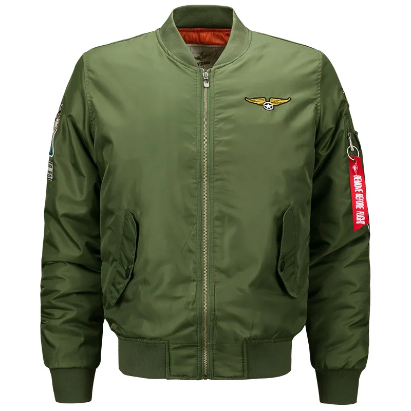 2017 высокое качество MA1 толстый зимний Армейский зеленый Военная Униформа