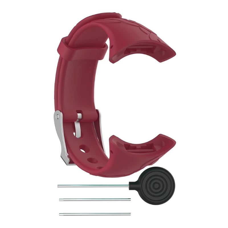 OOTDTY новый силиконовый ремешок на запястье для Suunto QUEST M1 M2 M4 M5 M Series Watch Female S |