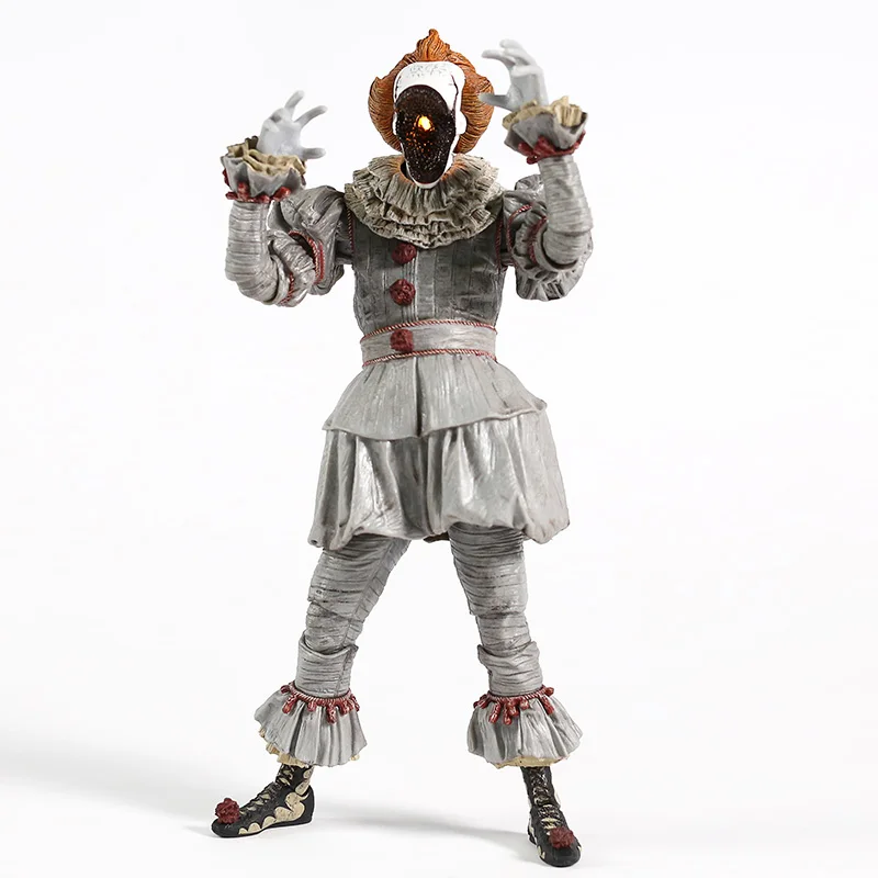 NECA это Джокера в Танцы клоун из ПВХ, движущаяся фигурка, Коллекционная модель, игрушка с светодиодный свет