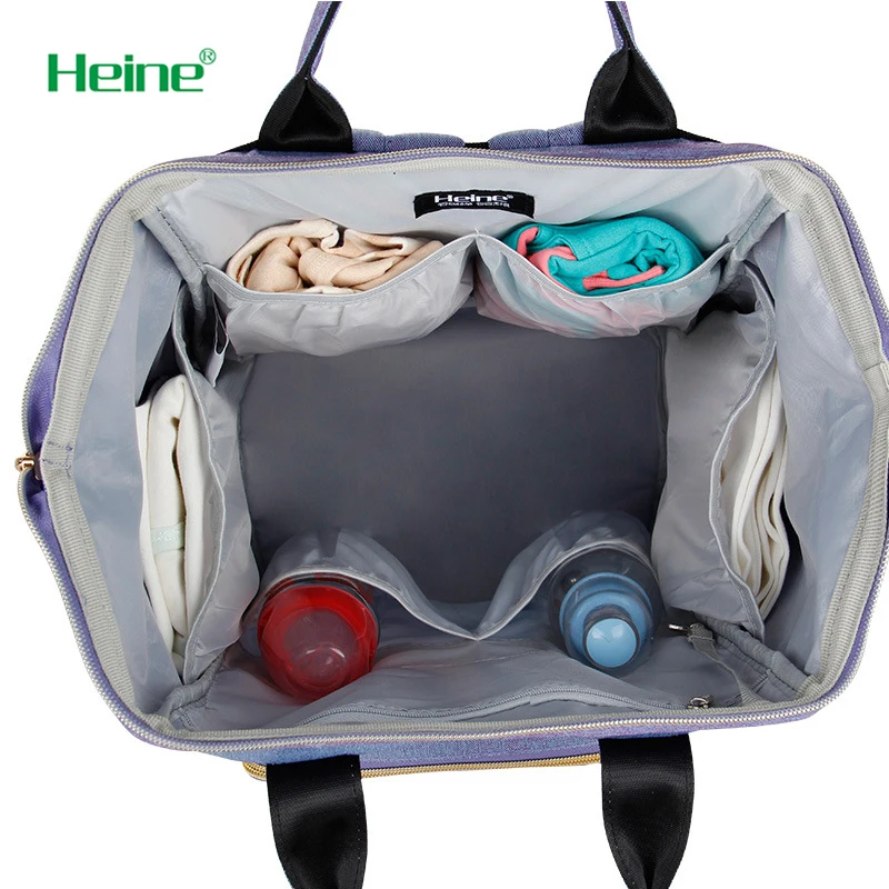 Heine модная сумка для мам и брендовая Большая вместительная детей дорожный рюкзак - Фото №1