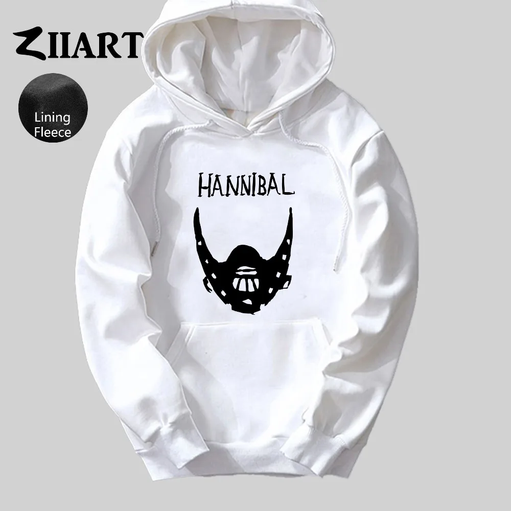 Hannibal Lecter маска рисования воинов трафарет тишина ягнят парная одежда осень зима