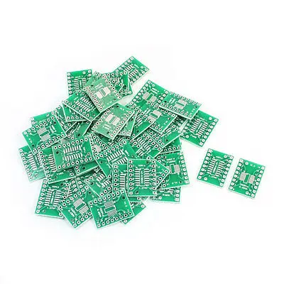 

50PCS SMD SOP16 SSOP16 TSSOP16 to DIP16 0.65/1.27mm PCB Adapter Plate