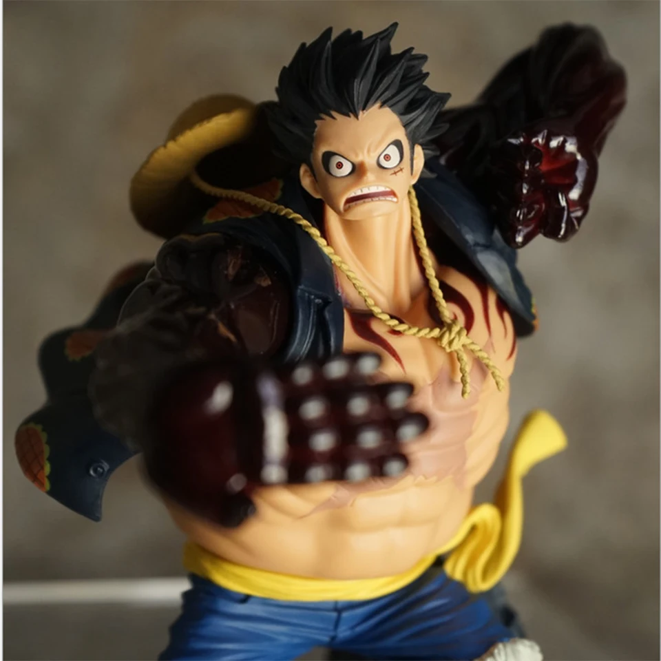 Тронзо Аниме One Piece фигурка Луффи Шестерня четвёртая ПВХ Модель Игрушки Обезьяна D