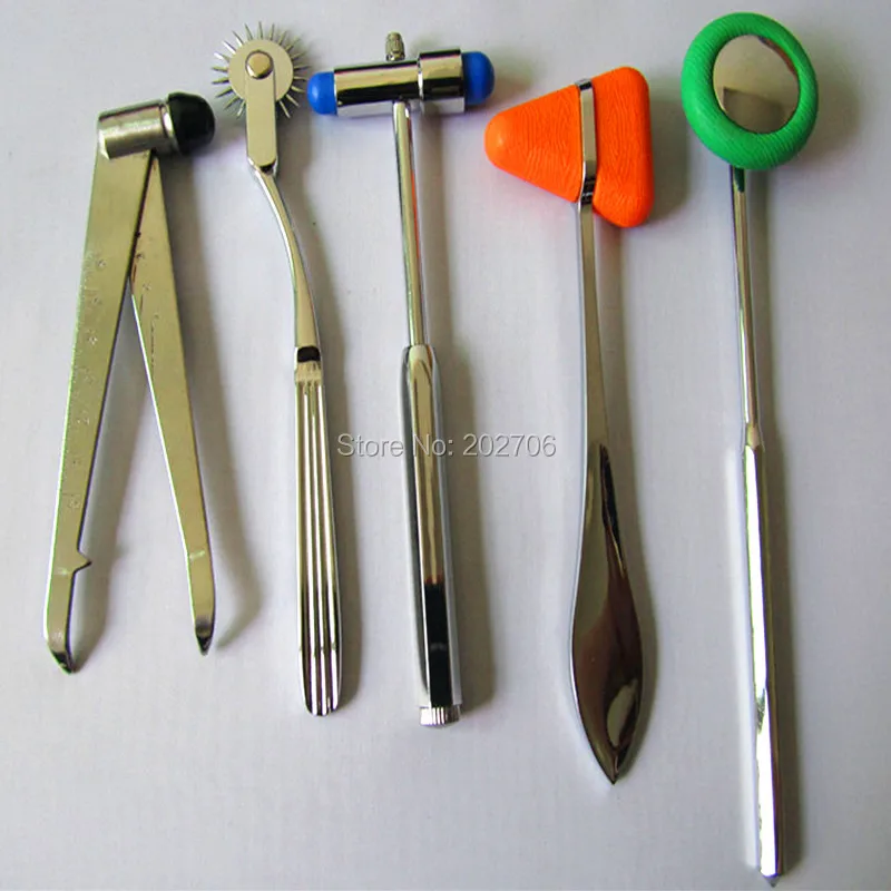 5 типов/набор многофункциональный Неврологический Молоток для медицинской