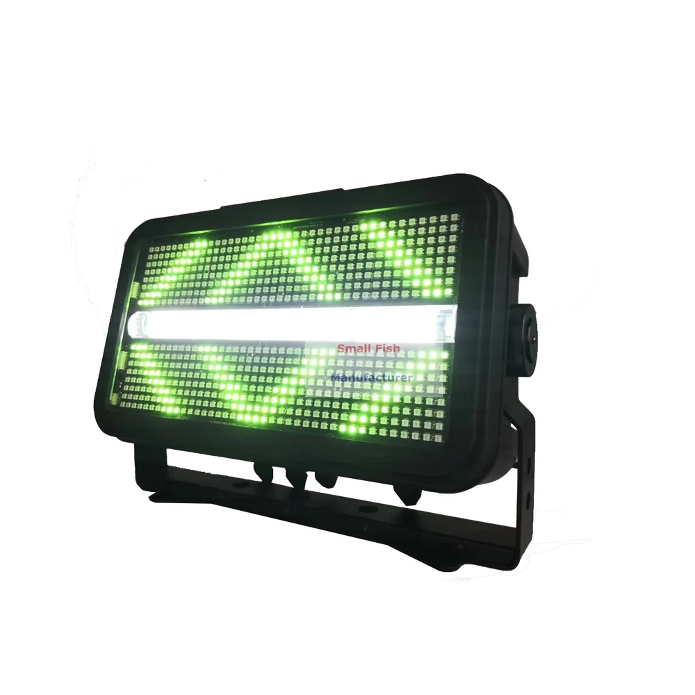 Светодиодный супер-Стробоскоп 1400 Вт RGB DMX стробоскоп светодиодный фонарики
