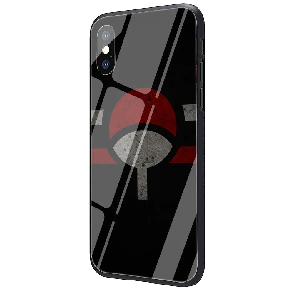 Наруто Shippuden Uchiha Itachi закаленное стекло чехол для телефона чехол для iPhone 6 6S Plus 7 8 Plus X XS XR XS Max - Цвет: G9