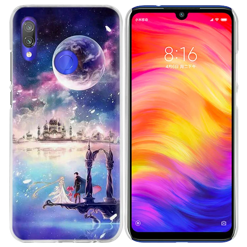 Чехол для телефона Sailor Moon Аниме Girl для Xiao mi Red mi Go Note 7 6 6A Pro S2 5 5A 4X mi A1 A2 9 mi x 3 5G 8 lite Play