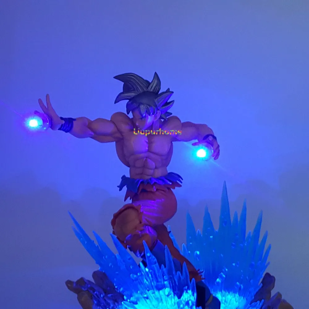 Dragon Ball Son Goku Ultra Instinct Led ночные светильники Настольная лампа Z Key of Egoism Lamparas ночник |
