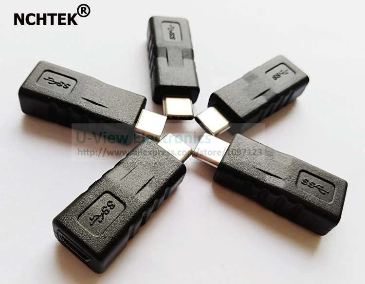 NCHTEK USB 3 1 Type C разъем для MINI 2 0 5Pin адаптер передачи данных планшета и мобильного
