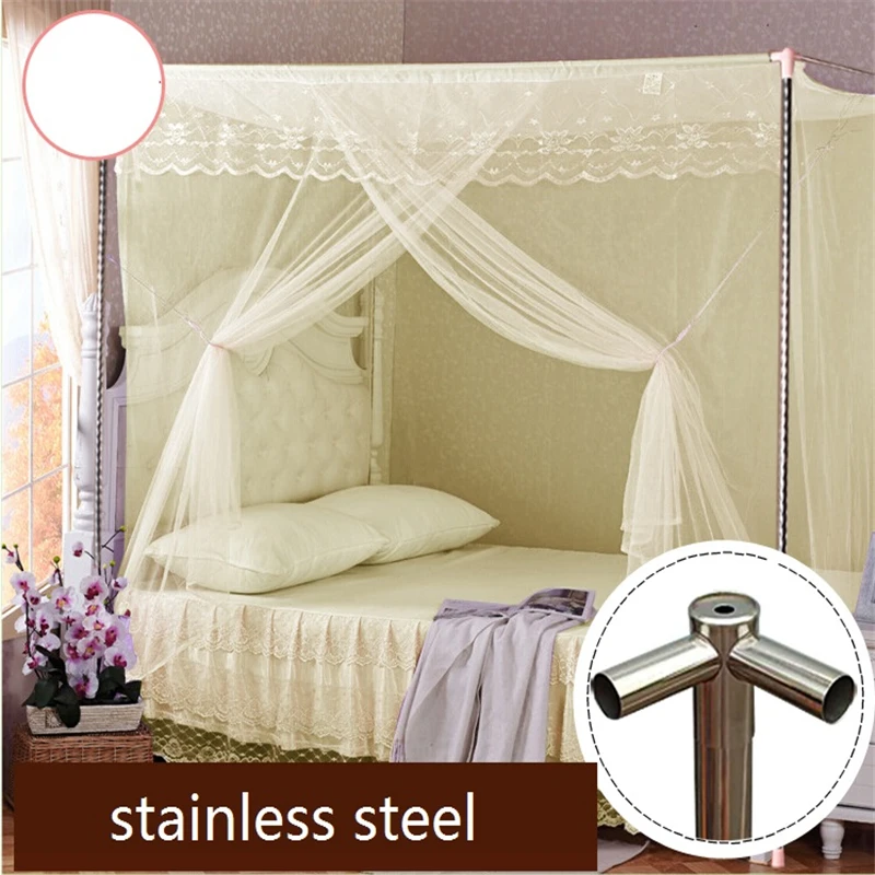 Bebek Mosquitera Cama кровать палатка девушка комната Декор Pour двойной ребенок сладкий Клык Cibinlik Ciel De освещенный навес Moustiquaire москитная сетка - Цвет: MODEL P
