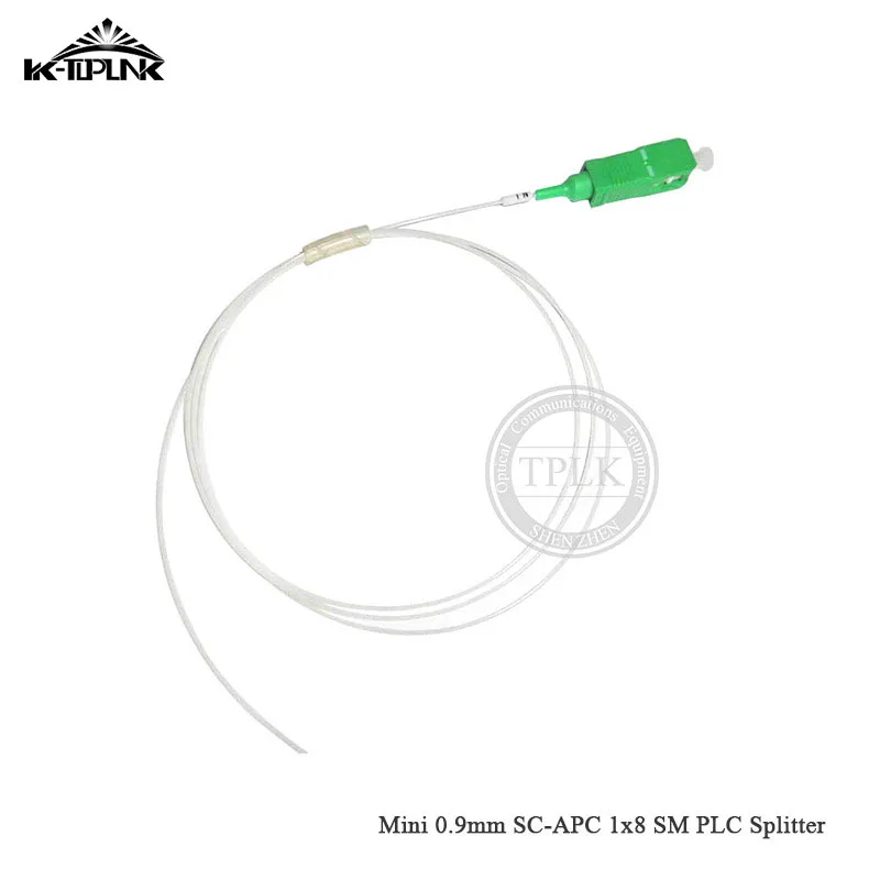 Мини-разветвитель PLC 0 9 мм Φ 1x8 SM стальная трубка SC/APC 8 портов аксессуары в линию