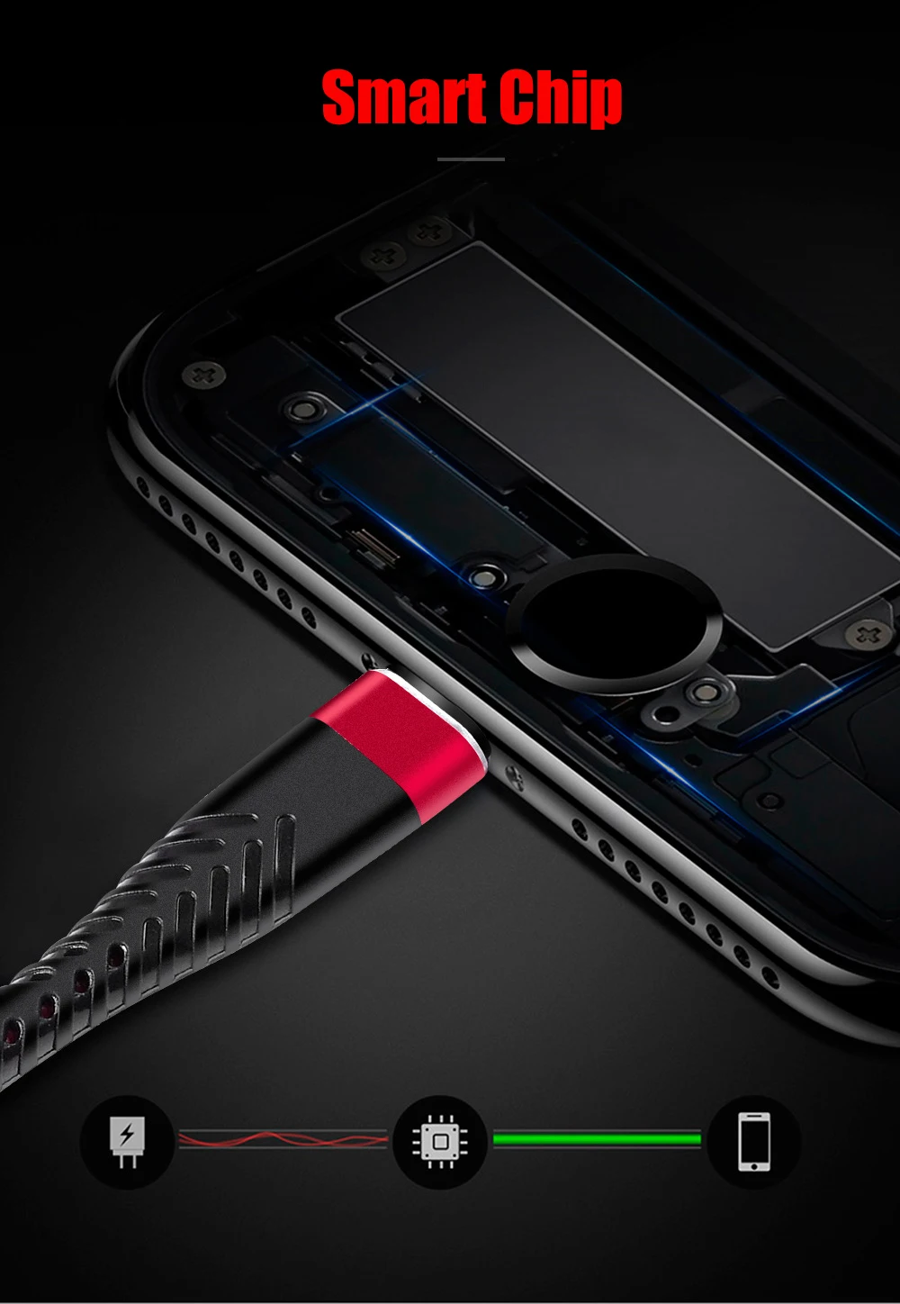 2.4A микро USB кабель нейлон Быстрая зарядка для передачи данных Samsung Redmi Note 5 Pro Huawei