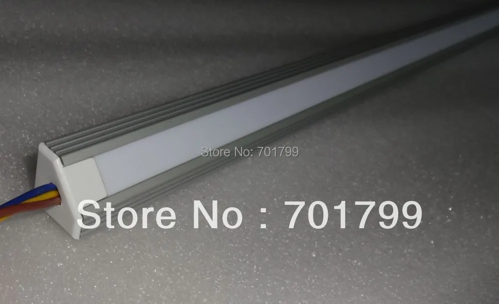 1 м длинная DC5V WS2812 32LEDs Цифровая Светодиодная панель света с молочной крышкой V Тип