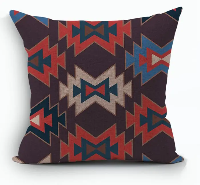 Элегантный чехол для подушки с Северными мотивами килим альмофада Бохо