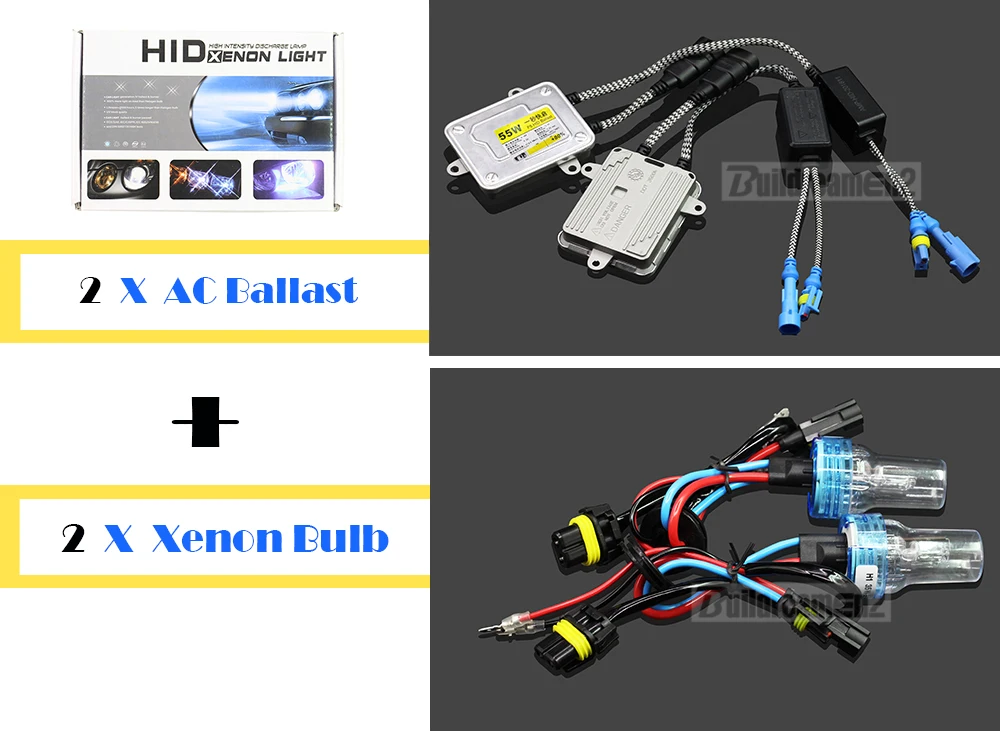 Buildreamen2 9005 HB3 9006 HB4 H1 H3 H7 H8 H9 H11 881 880 55 Вт автомобильный светильник HID Xenon комплект AC блок розжига/балласт авто головного средства ухода за кожей Шеи светильник тумана светильник