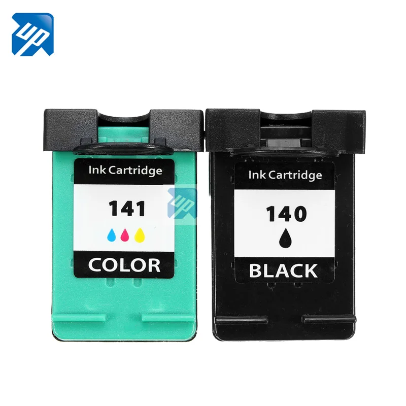 Популярный бренд 2Pk чернильный картридж совместимый для HP 140 141 5363 D4263 6413 J5783 J6413 C4283
