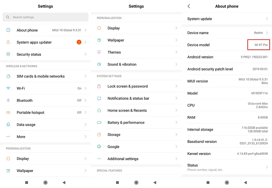 Глобальный Встроенная память Xiaomi Redmi K20 Pro 8GB 128GB Смартфон Snapdragon 855 Octa Core 48MP сзади Камера 4000 мАч NFC в Экран распознавание