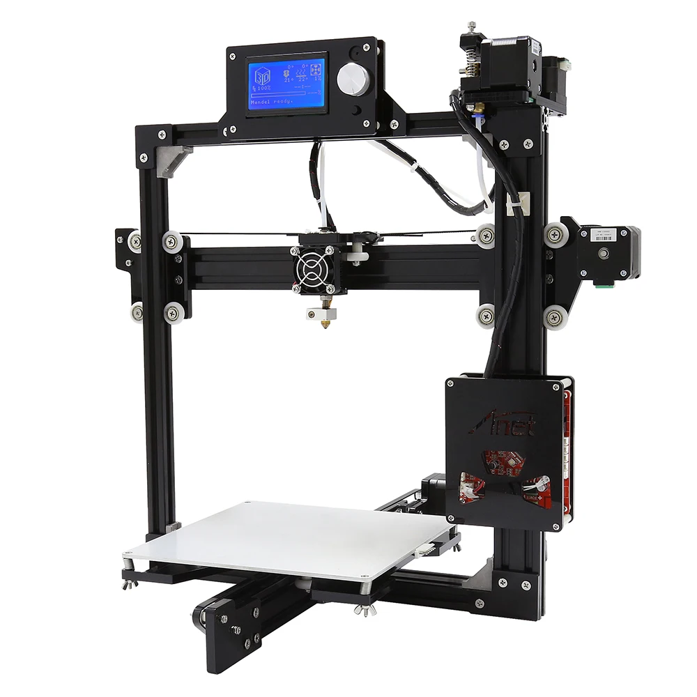 Anet A2 i3 3D принтер акриловая рамка новейший Reprap DIY Набор машина высокая точность