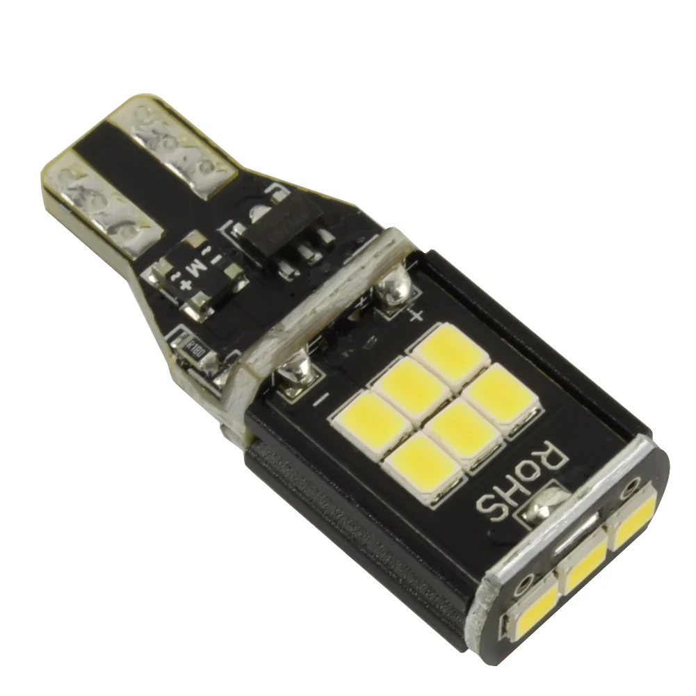 2 шт. Автомобильные светодиодные лампы T15 W16W 921 912 906 6000|car light|bulbs for carbulb led |