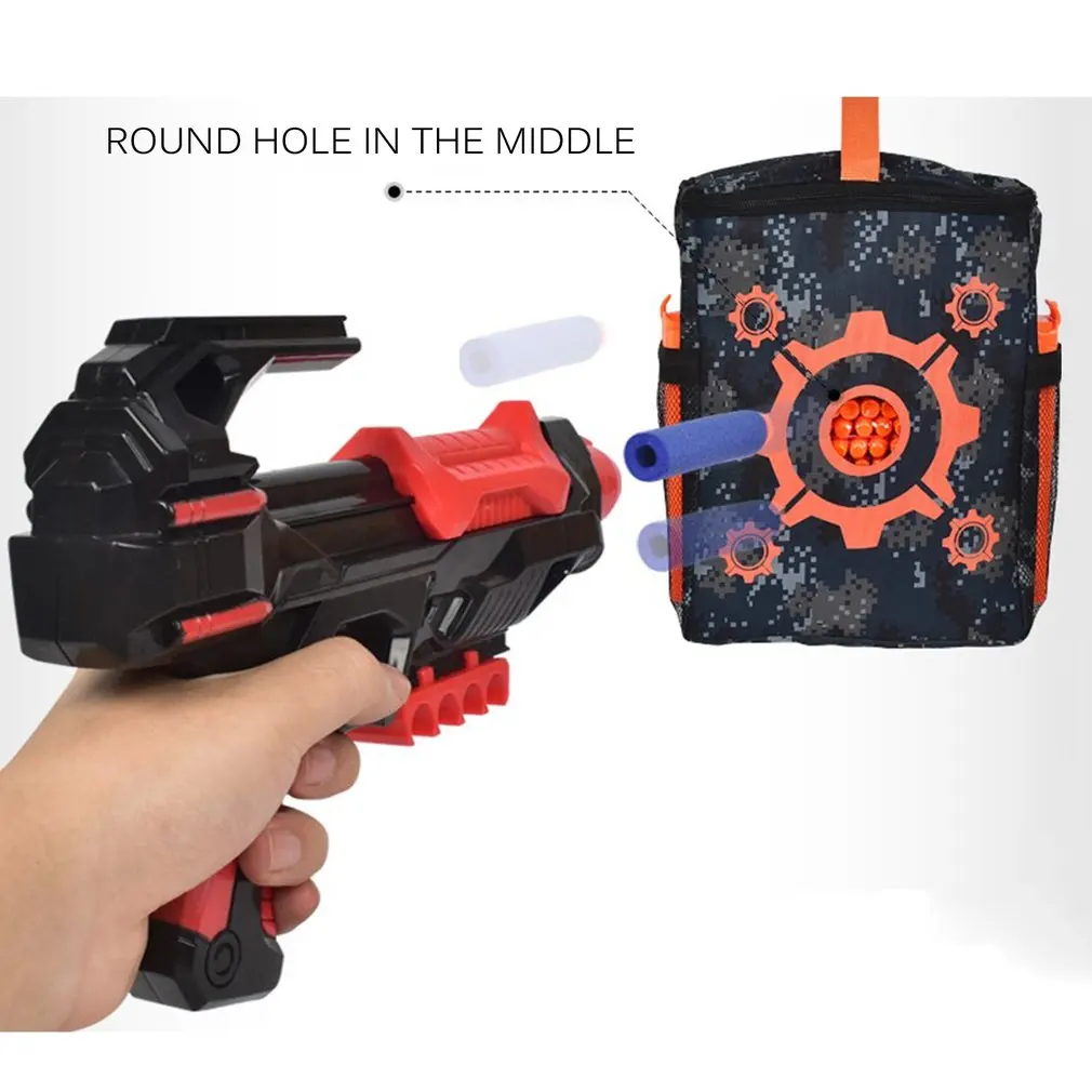 Пуля Сумка с мишенью для nerf тактические мягкие пули чехол для хранения водонепроницаемый ткань Оксфорд сумка для переноски для Nerf пистолетов пулевое оборудование