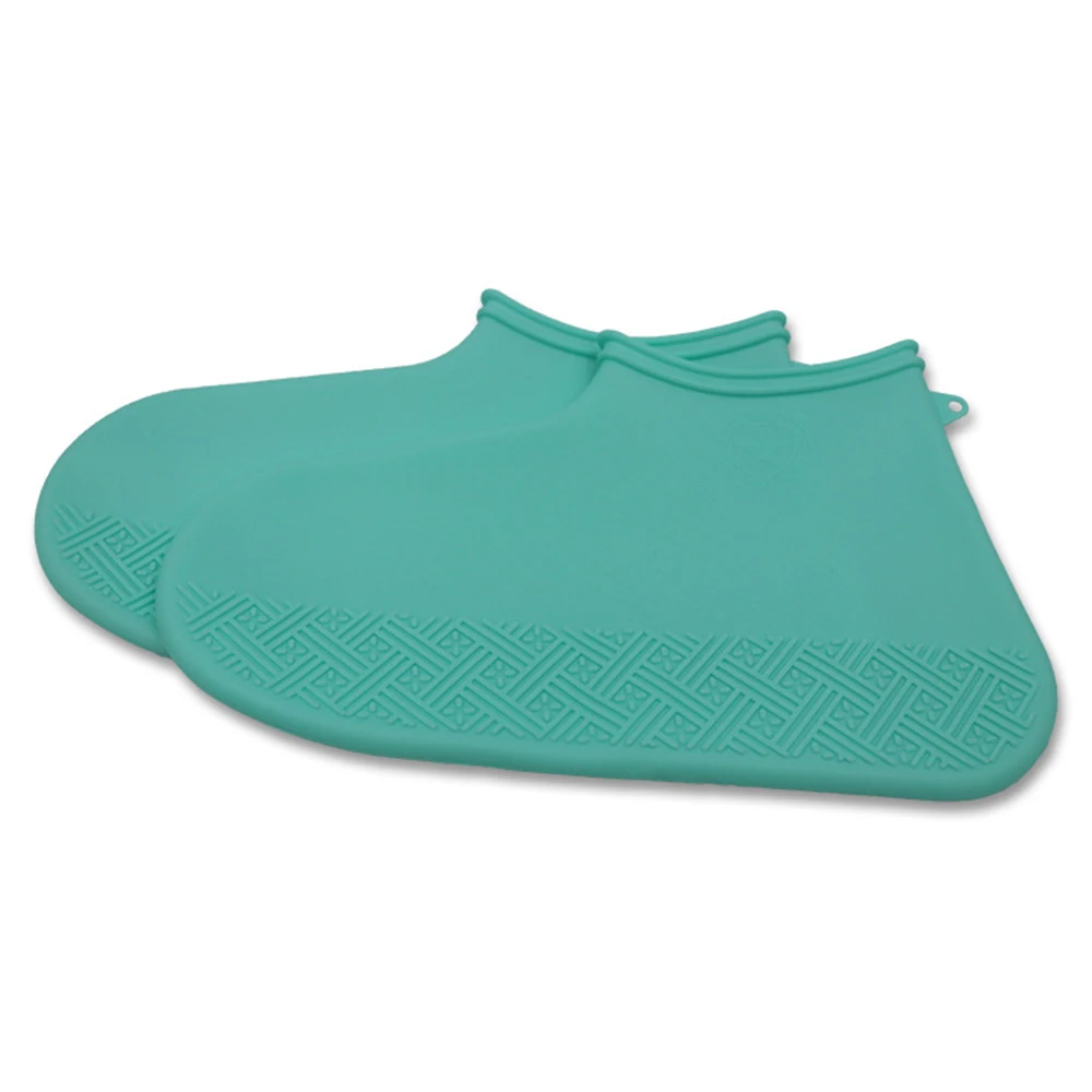 1 пара S/M/L, 5 цветов, силиконовые защитные пленки для дождливой обуви, многоразовые Чехлы для обуви, водонепроницаемые противоскользящие резиновые сапоги, аксессуары для обуви