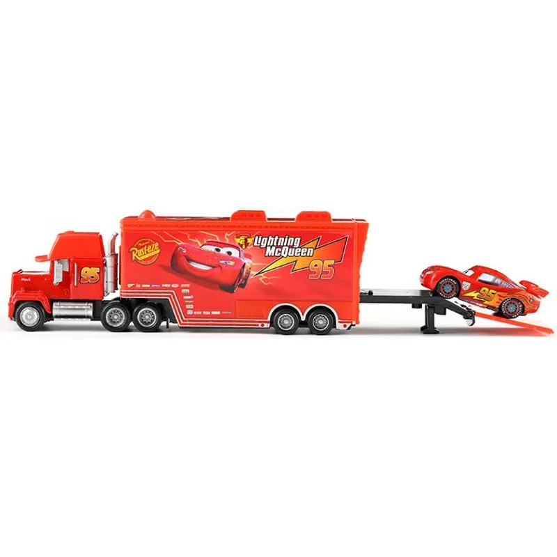 Disney Pixar машина майка гонщик грузовик Kingdom 95th Cyclone McQueen 1:55 литая модель из