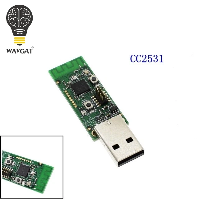 Беспроводная плата CC2531 CC2540 Zigbee Sniffer модуль захвата ключа с Bluetooth BLE 4 0 USB