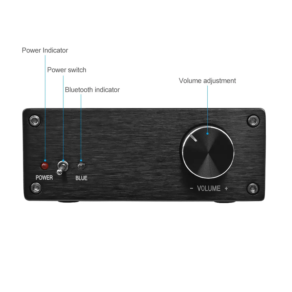 AIYIMA Bluetooth 4 2 аудио домашний усилитель TPA3255 300Wx2 HIFI Fever Class D 0 канальный цифровой