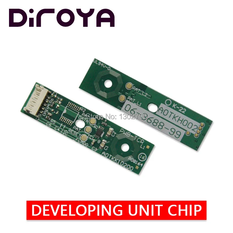 Чип DV711 DE 711 K C M Y для Konica Minolta Bizhub C654e C654 C754e C754 654 754 654e 754e сброса копира 12 шт.|konica minolta