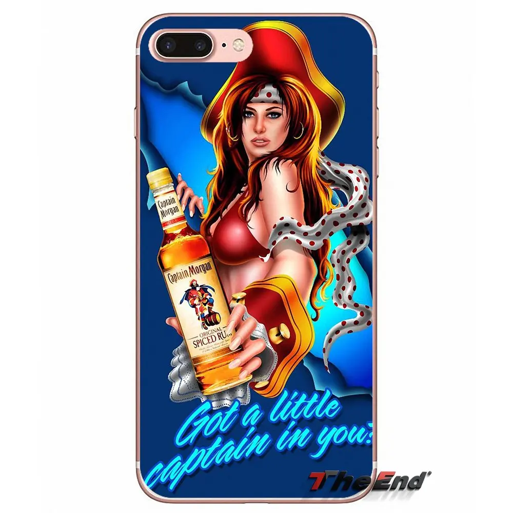 Чехол для телефона Sony Xperia Z Z1 Z2 Z3 Z5 compact M2 M4 M5 E3 T3 XA Aqua LG G4 G5 G3 G2 Mini Captain Morgan Black Spiced Rum|phone