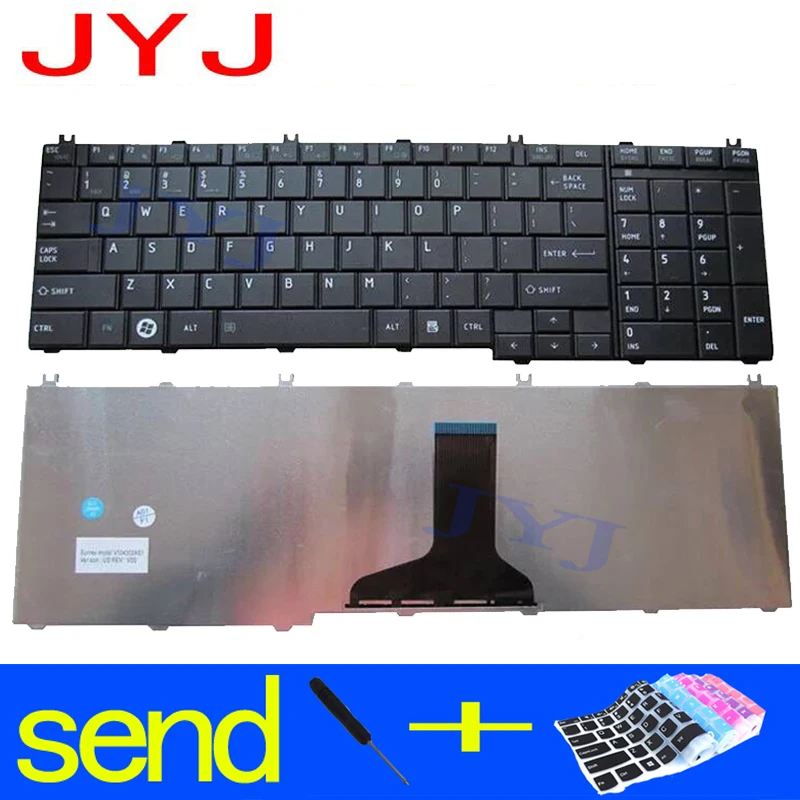 Новая клавиатура для ноутбука Toshiba Satellite C650 C655 C655D C660 C670 L675 L750 L755 L670 L650 L655 L770 L775 L775D |