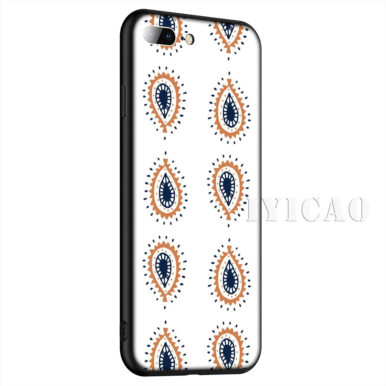 IYICAO Luxury Relief DIY Eyes Couple Printing Drawing Silicone Soft Case for iPhone XR X XS Max 8 7 6 6S Plus 5 5S SE Cover |