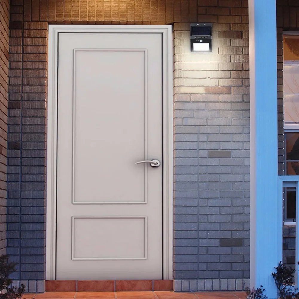 TAMPROAD 16 LED Солнечный Свет PIR датчик движения лампа для наружного сада