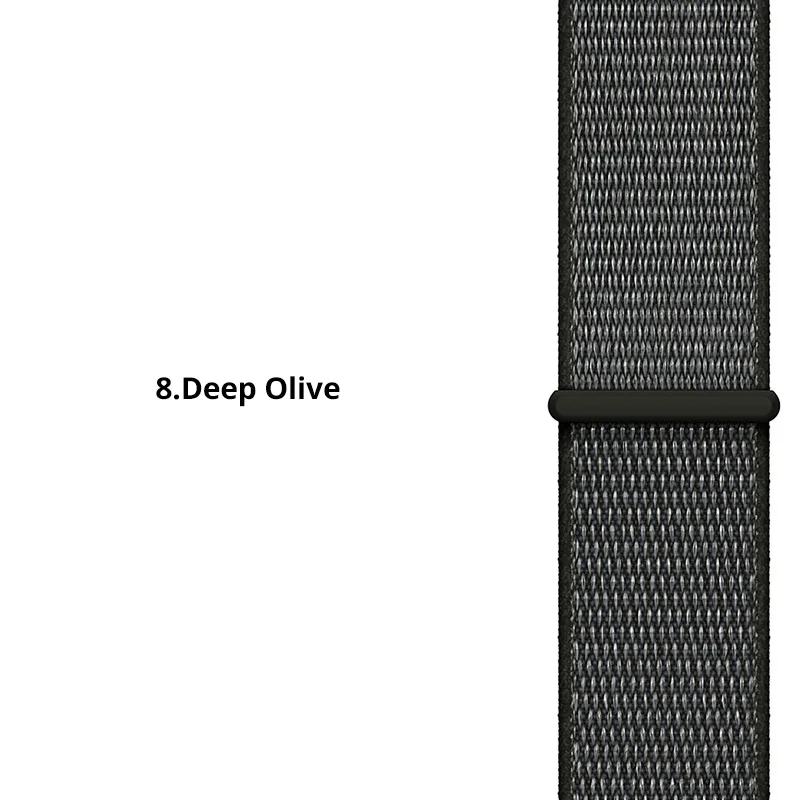 deep olive 20 мм, 22 мм, нейлоновый ремешок для Garmin Vivoactive3, ремешок Garmin Forerunner 645/245, сменный быстросъемный браслет, ремень - Цвет ремешка: deep olive