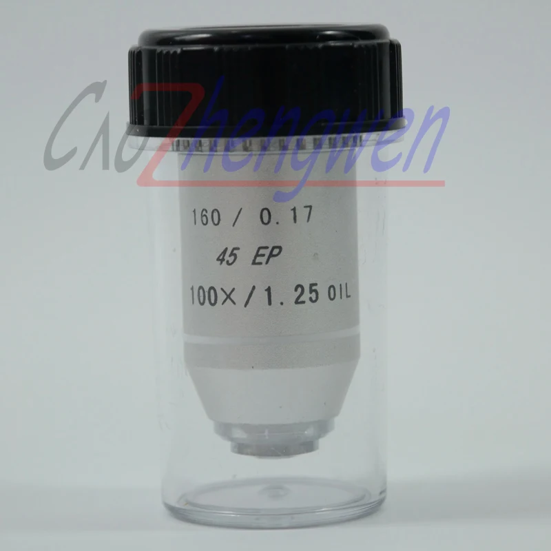Медицинский Биологический микроскоп FYSCOPE 1PC100X Lab195N полуплан ахроматический