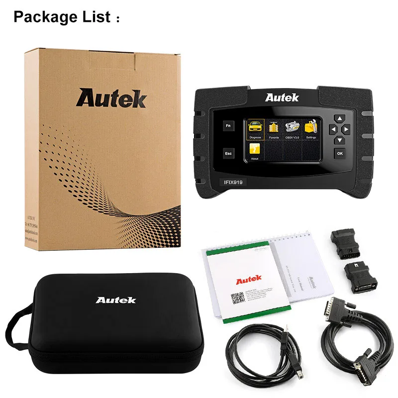 Autek IFIX919 автомобилей сканер Автомобильная OBD2 сканирования автоматический
