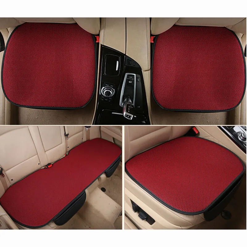 Дышащие на сиденья Лето Авто Чехлы для сидений мотоциклов Протектор Подушки