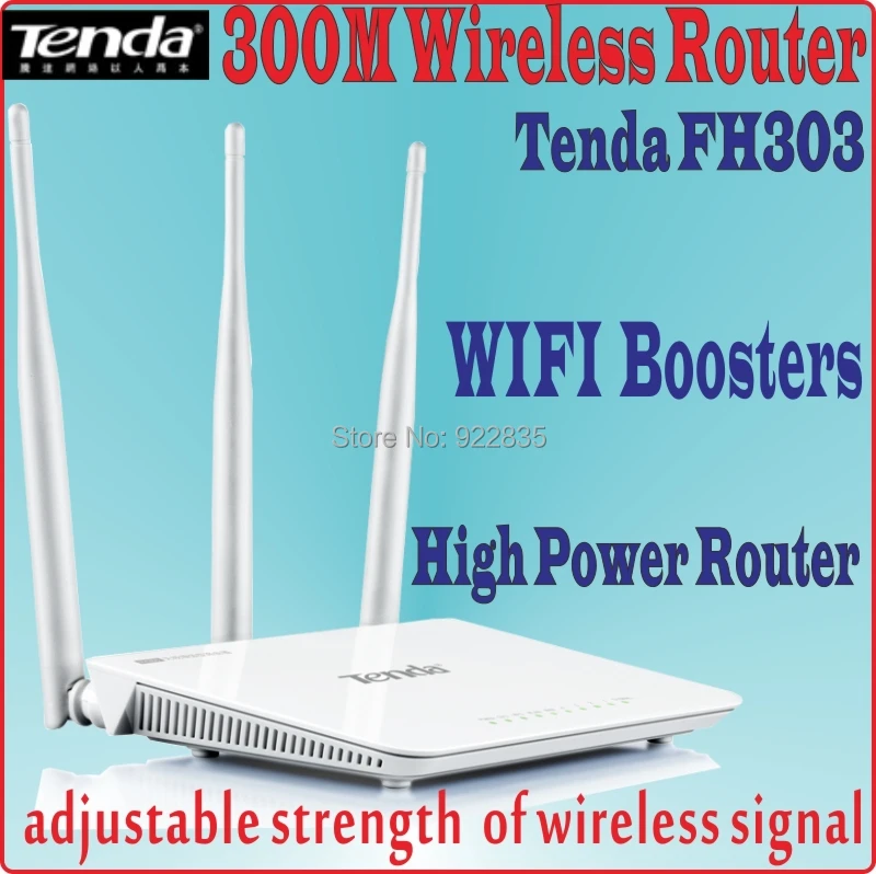 Eng Прошивка Tenda FH303 300 Мбит/с беспроводной маршрутизатор м Wifi повторитель 3 * 5dBi
