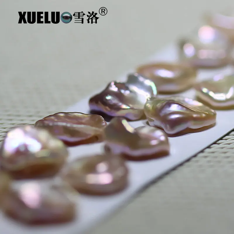 XUELUO 14-15 мм многоцветный неправильной Кеши барокко натуральный культивированный