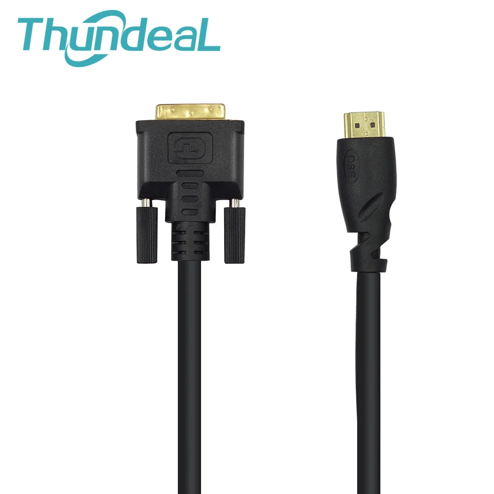 Универсальный обратного преобразования 5FT 1.5 м DVI/HDMI Совместимость HDMI/DVI DVI-D 24 + 1 Pin