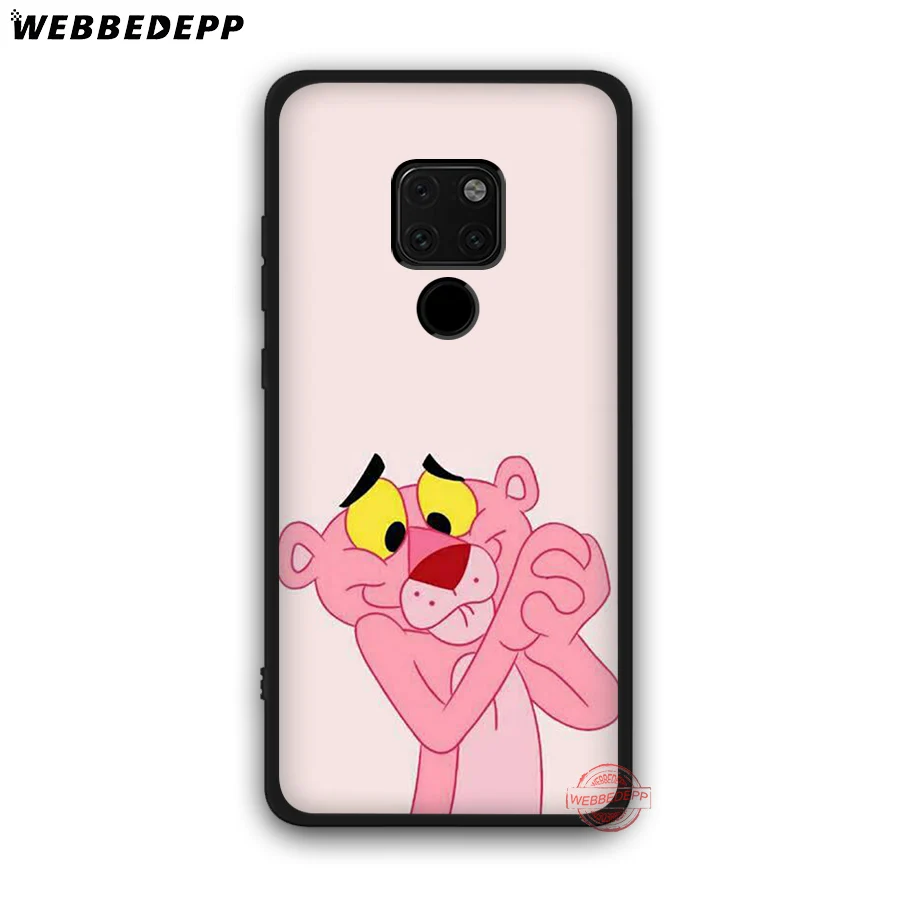 WEBBEDEPP мягкий чехол с розовой пантерой для Huawei Mate 30 10 20 Pro Lite Nova 2i 3 3i 4 5i 2 чехлы |