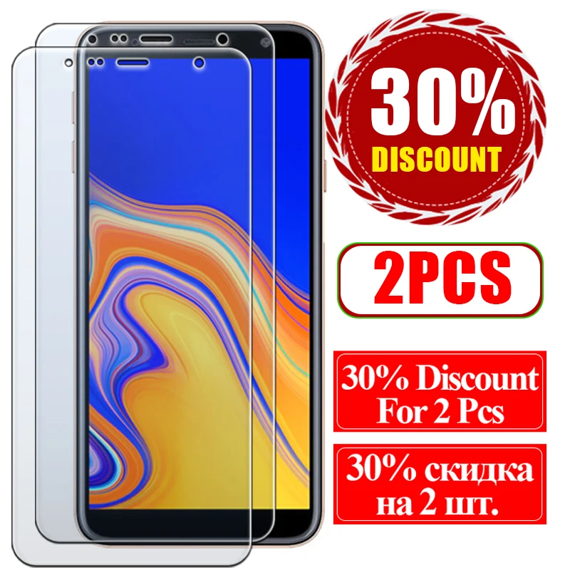 Защитное стекло для Samsung Galaxy J8 j7 Prime защитная пленка экрана samsun лист tremp J4 j6 plus j2 j3 Pro