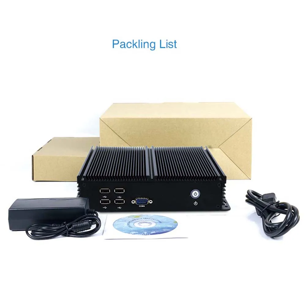Yanling linux тонкий клиент Core I5 4210u dual Intel i211 AT lan промышленный мини ПК последовательный
