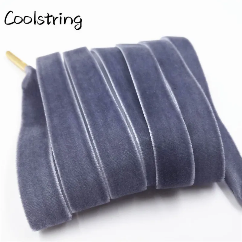 Coolstring/60-180 см; длина 1,27 см; ширина; бархатные шнурки для женщин и мужчин; цвет черный, белый; цветные спортивные повседневные ботинки; обувь на шнуровке