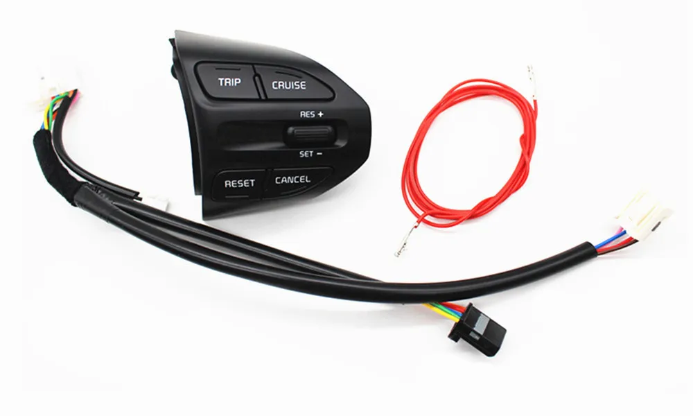 R-Original style PUFEITE для KIA PICANTO RIO MORNING OEM Авто Круиз Контроль переключатель провода комплект без подогрева 96720 G6110 56190 H8100 96720G6110 - Цвет: R-Original style