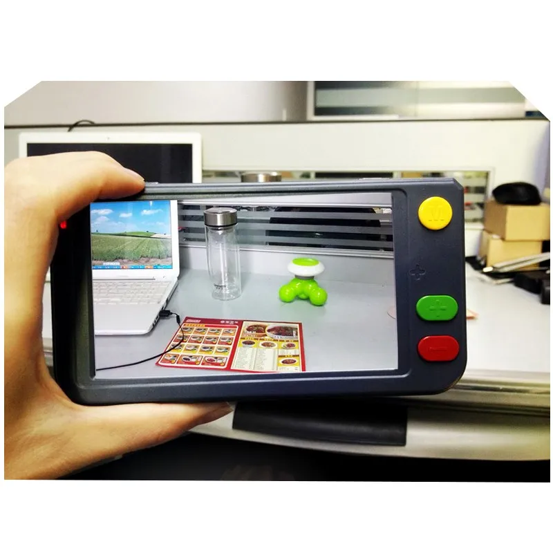 Фабричная поставка Портативный 5 дюймов лупа для ЖК экранов расстояние и крупным