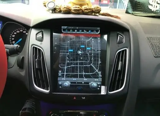 Автомобильная аудиосистема 10 4 дюйма Android 6 0 2 Гб ОЗУ 16 ПЗУ для Ford Focus 2012 2013 2014 2015